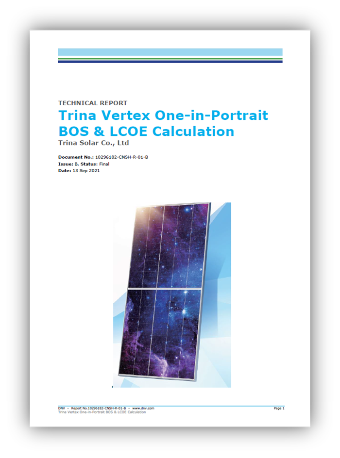 The Way to Best LCOE (VI) | Trina Solar